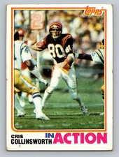 1982 Topps Cris Collinsworth #45