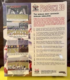 AMF ProBowl 3D PC Game 1998 &ndash; Brand New Factory Sealed Vintage