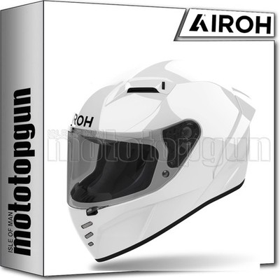 AIROH FULL FACE MOTORCYCLE HELMET CONNOR CN14 COLOR GLOSS WHITE M