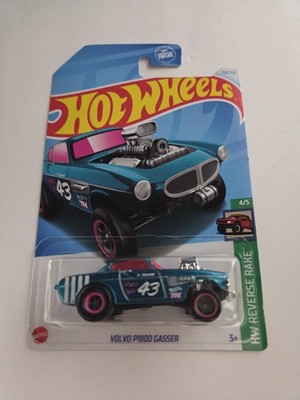 Hot Wheels STH Volvo P1800 Gasser Super Treasure Hunt 2021 Reverse Rake 153/250