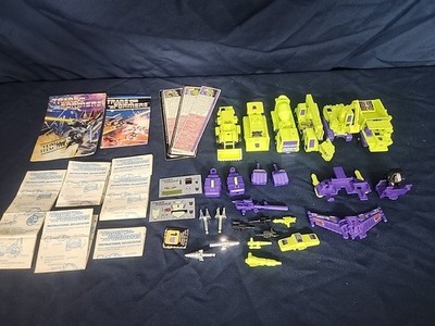 Devastator 1985 G1 Transformers Hasbro Action Figure Catalogs/ Inst./ Order Form