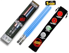 LIGHTSABER CHOPSTICKS LIGHT UP STAR WARS LED Glowing Light Saber Chop Sticks ...