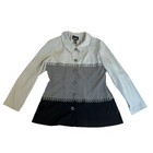 Positive Attitude Jacket Women’s Size 14 EUC Gray, Dark Gray And Black Coat