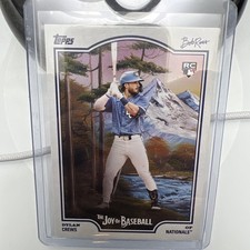 2025 Topps X Bob Ross The Joy of Baseball #75 Dylan Crews RC