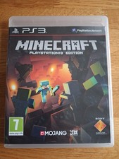 Ps3 Minecraft (Sony PlayStation 3 2014) PAL Complete with Manual Tested Working