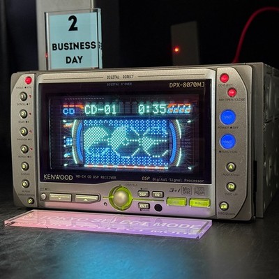 カーオーディオ KENWOOD DPX8070MJ KENWOOD DPX-8070MJ 2DIN CD MD DSP JDM Car Audio Added Bluetooth