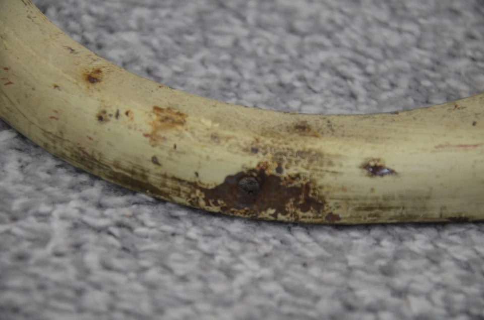 Triumph Vitesse Headlight Headlamp Surround Trim. No Slots. Used - Image 2 of 4