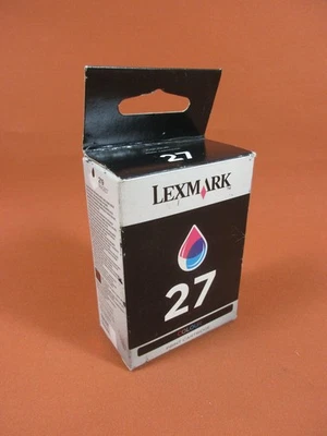Original Lexmark No.27 Emballage D'Origine,Cartouches Couleur,D'Encre - Photo 1/2