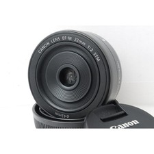 Canon EF-M 22mm f/2 STM Pancake Prime Lens Clean for EOS M Black Excellent Japan