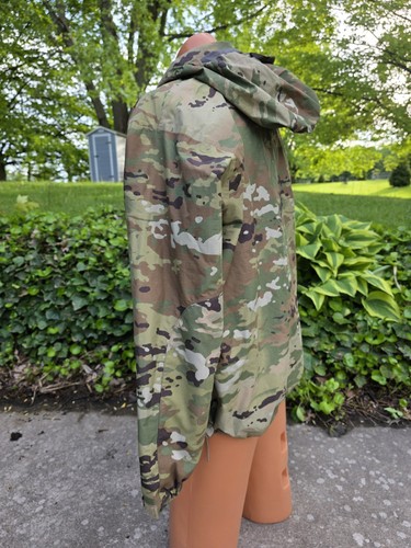 US Military Extreme Cold/Wet Weather Jacket GEN III OCP Size Med Reg Ripstop - Picture 8 of 15