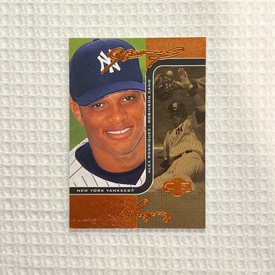 2006 Topps Co-Signers Changing Faces Gold /115 Robinson Cano A Rod #22 HOF