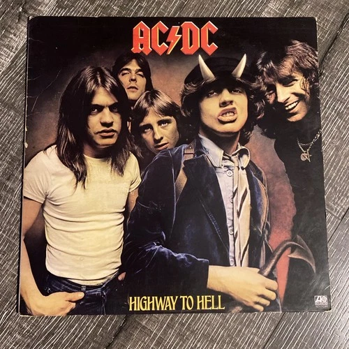 AC/DC Highway To Hell 1979 Vinyl LP SD 19244 Atlantic Records (S)
