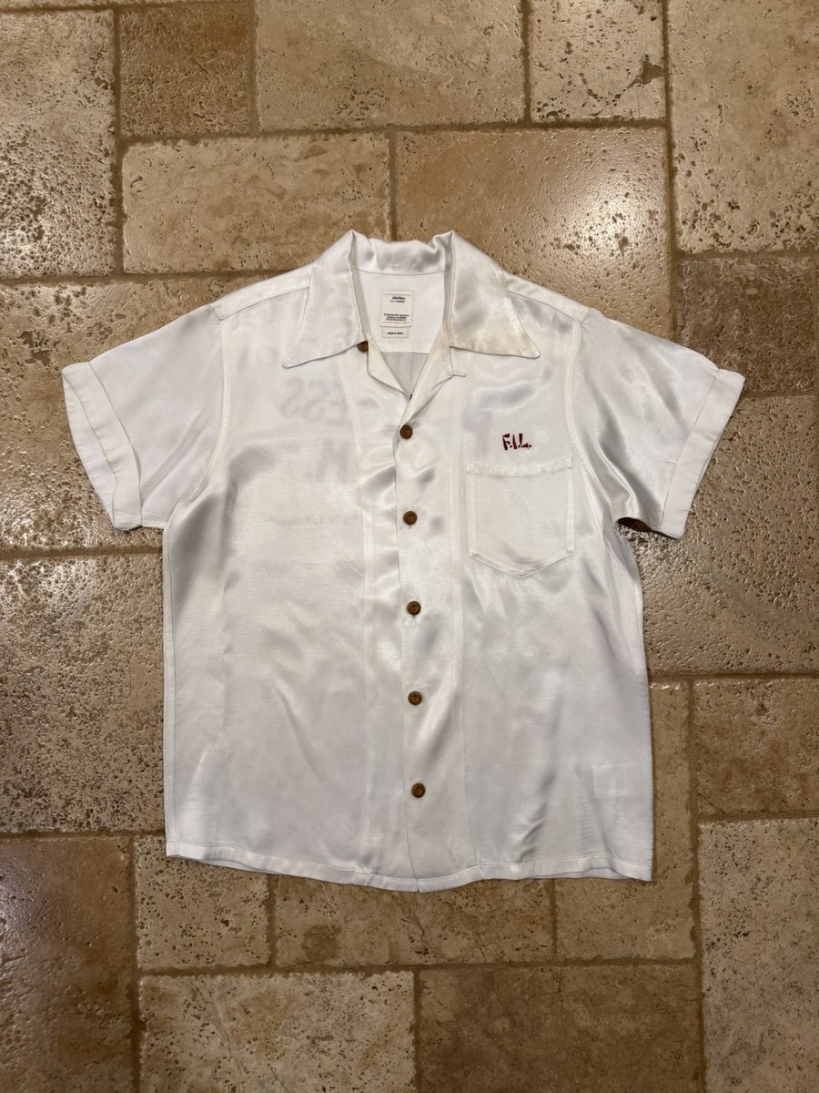 Visvim SS17 F.I.L. Irving Camp-Collar PEERLESS Satin Shirt | eBay