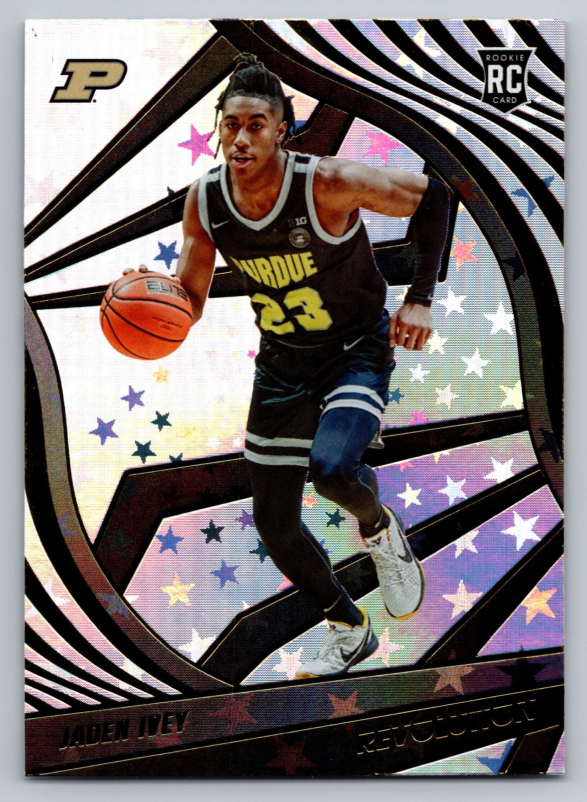 Jaden Ivey 2022 Panini Chronicles Draft Picks #8 Revolution Astro Purdue