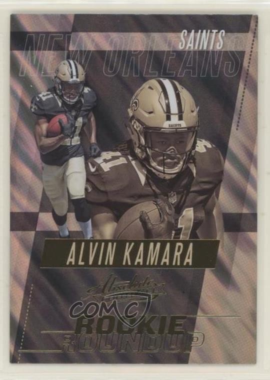2017 Panini Absolute Rookie Roundup Retail Alvin Kamara #13 RC 0b3