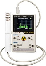 Images SI GCA-09W Digital Geiger Counter with TFT Graphic Display