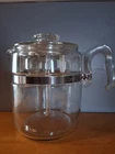 Pyrex Vintage Flameware Percolator Coffee Pot 7756-B- 9 Cup