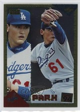 1994 Score Rookie & Traded Gold Rush Chan Ho Park #RT136 13v5