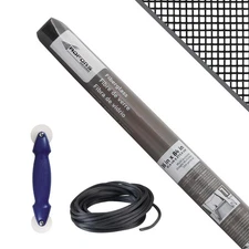 Saint-Gobain ADFORS FCS9831-M Standard Screen Repair Kit 36 x 84 Charcoal