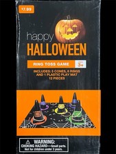 Halloween Ring Toss Game by happy Halloween Witches Hat 12 Piece Set New