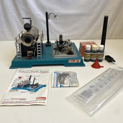 Wilesco D18 Steam Engine & Accessories - Untested Read Description
