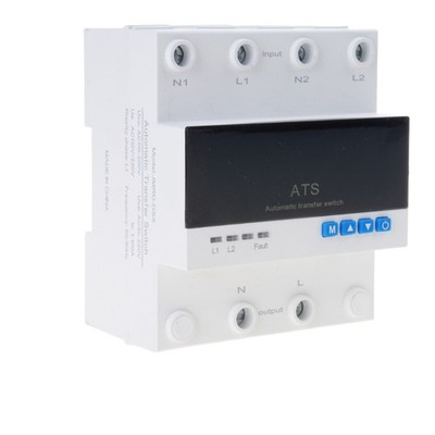 High Capacity 100A Automatic Transfer Switches With Over Current And Protections