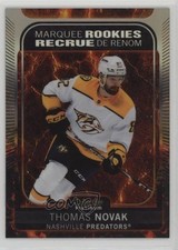 2021 O-Pee-Chee Platinum Marquee Rookies Hot Magma 499/499 Thomas Novak #300 zi1