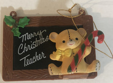 Merry Christmas Teacher Holiday Ornament Christmas Decoration XM1