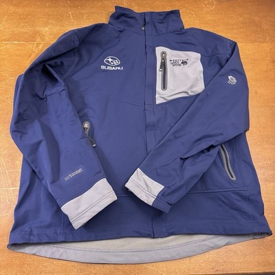 Mountain Hardwear Jacket Mens 2XL Blue Conduit Softshell Full Zip