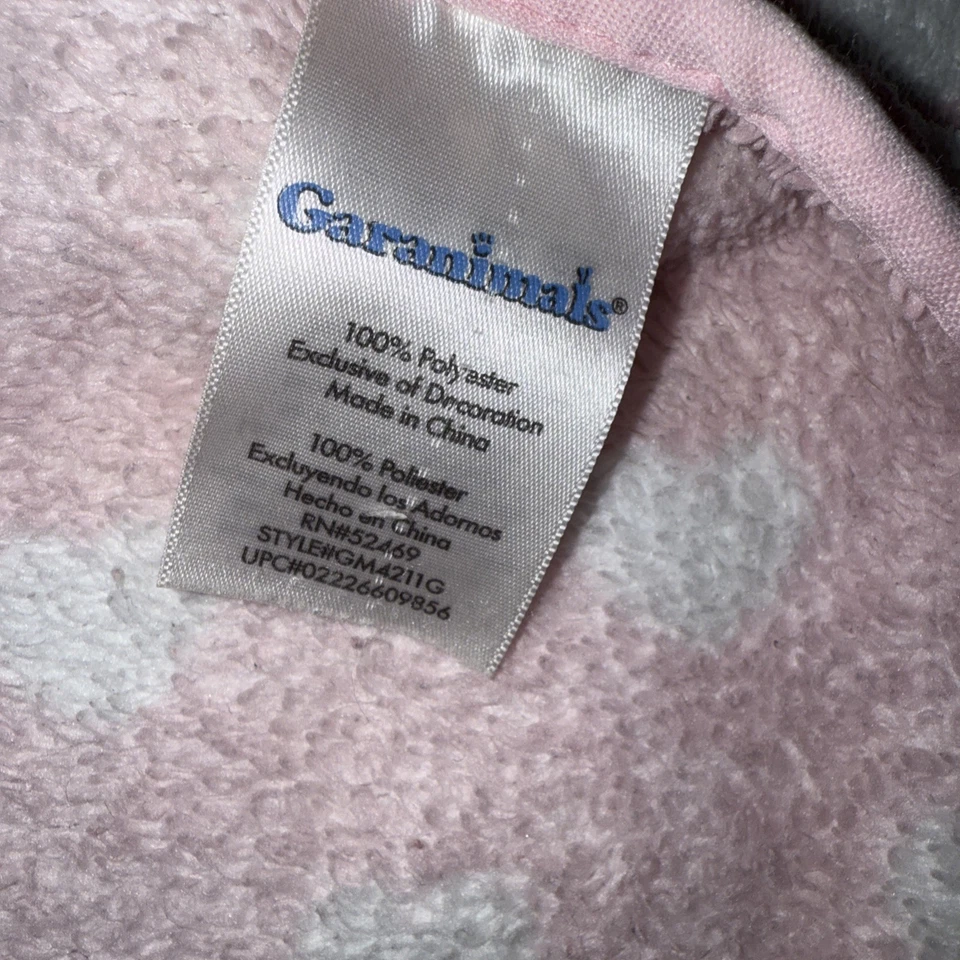 Difícil de Encontrar Manta Bebé Rosa Estampado Corazón Garannimals Lovey Bebé Niña Mariposa Suave Foto 4 de 4