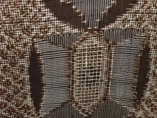 7316179: JAPANESE KIMONO / ANTIQUE KIMONO / DORO OSHIMA TSUMUGI / WOVEN KIKKO PA
