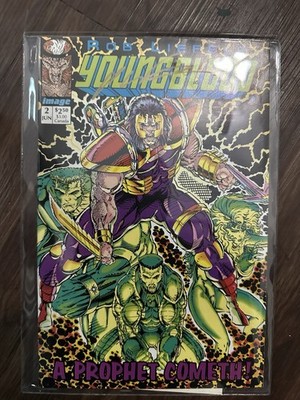 Youngblood #2 (Image Comics Malibu Comics July 1992) Signed COA