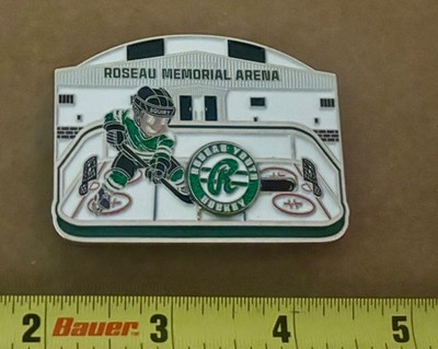 2025-26 FARGO SQUIRT LARGE ROSEAU MEMORIAL ARENA spinner HOCKEY PIN