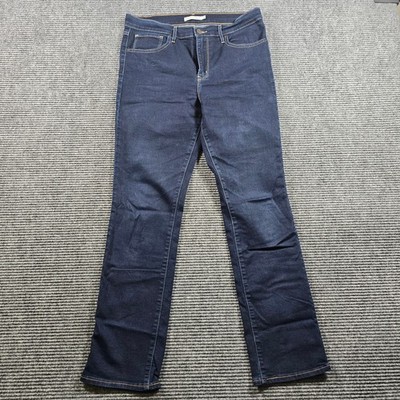 Levi s 724 Jeans Women's 31x30 Blue High Rise Straight Stretch