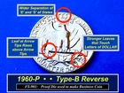 "FS-901" 1960-P Type-B (Proof Die) Reverse ➪ FS-901 ➪ "AU-UNC" ➪ 260Ba