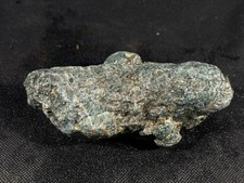 Blue Apatite Specimen 1 lb 11.6 oz Brazil, unique shape, saturated blue