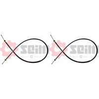 2X Seim Handbremsseil Hinten Links+Rechts Passend FüR Dacia Duster
