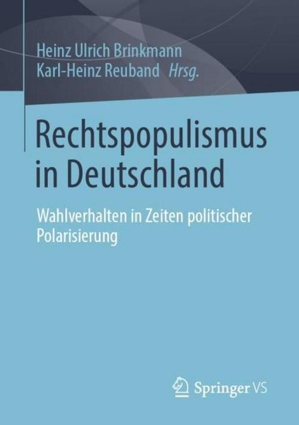 Rechtspopulismus In Deutschland Karl-Heinz Reuband-image