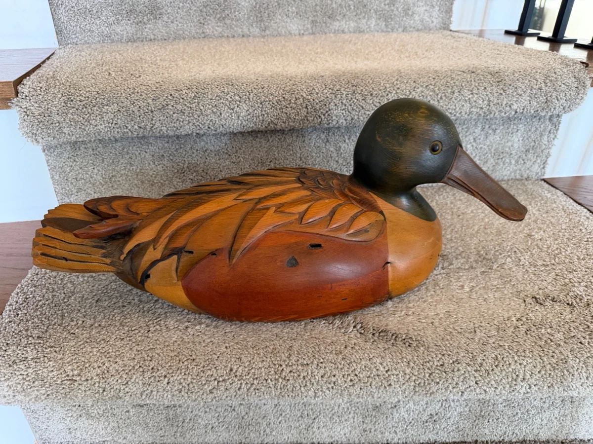 Tom Taber Wood Duck Vintage Hunting Duck Decoys for sale | eBay