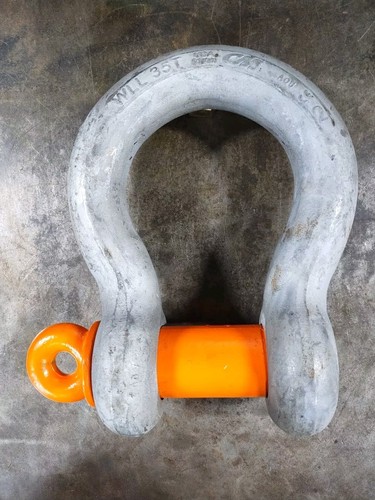 🇺🇸One CM USA 35T SWL  2" PIN D-RING Shackle/CLevis.