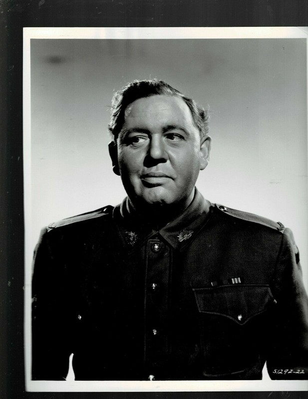 SUPER RARE!! 8X10 1943 ORIG "THE MAN FROM DOWN UNDER" CHARLES LAUGHTON PUBLICITY