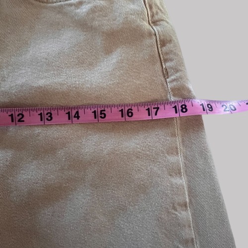 BDG Jeans Juniors Actual Size 26x28 Beige Zip Up Pullon Button Up Straight Leg - Picture 4 of 18