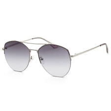 Calvin Klein Women's Fashion CK20121S-045 57mm Silver Sunglasses