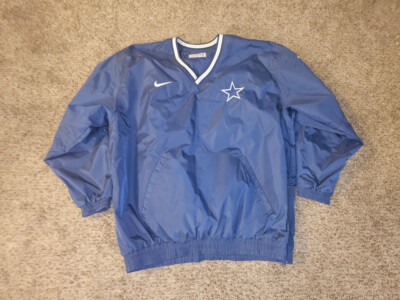 Vintage Nike ProLine NFL Dallas Cowboys Reversible Pullover Jacket Men's XL