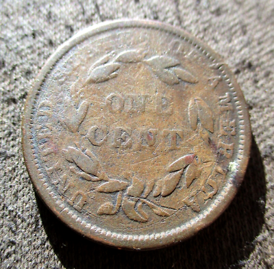OLD COIN UNITED STATES OF AMERICA 1 LARGE CENT 1839 