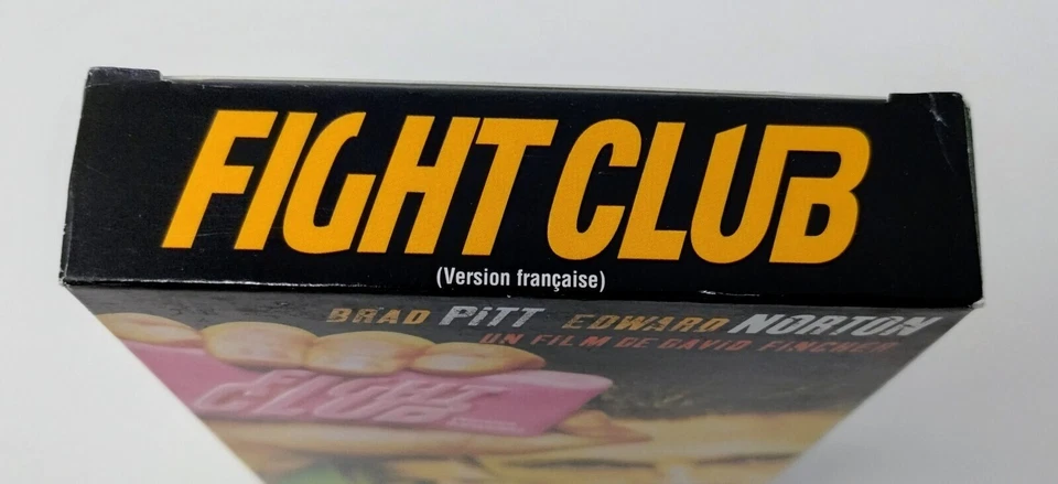 Fight Club VHS (1999) - NTSC - French - VG (Tested) - Image 3 of 4
