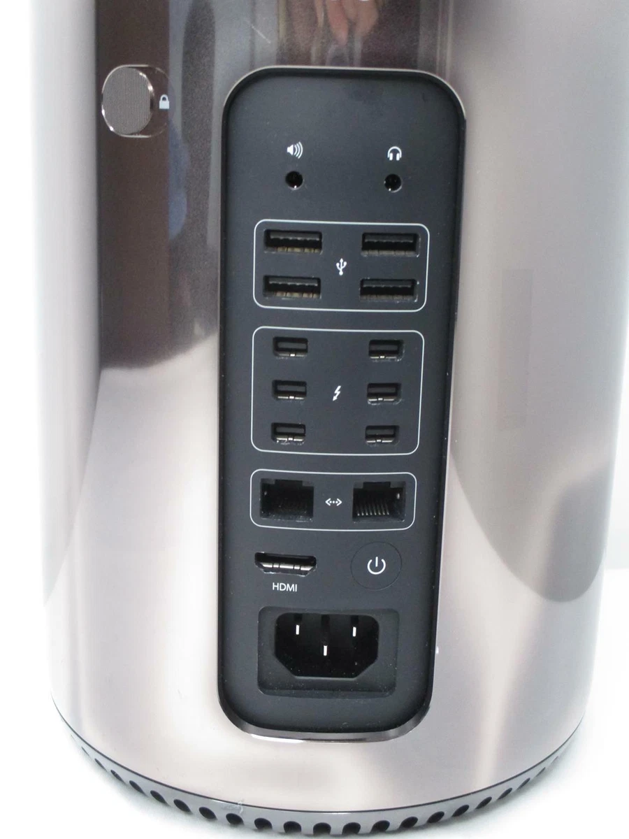Apple Mac Pro 6,1 A1481 E5-2697V2 2.7Ghz 12-Core 64GB 1TB SSD 2xD300 Monterey