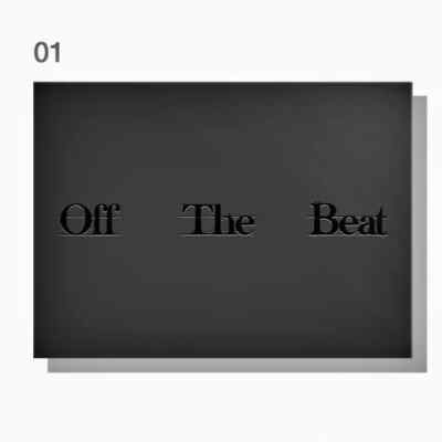 I.M MONSTA X 3rd EP Album [Off The Beat] Off Ver CD+86p Book+P.Card+F.Poster+etc
