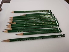 Assortment Of Used Faber Castell 9000 Pencils