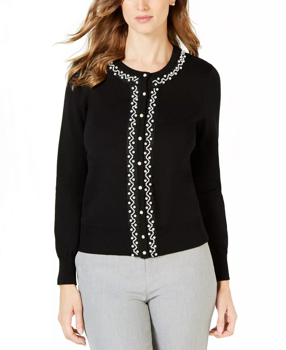 Charter club black clearance cardigan